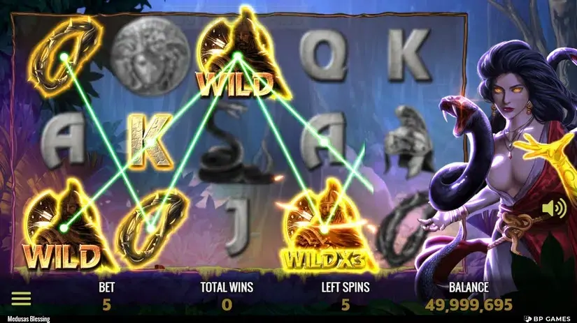 Medusa’s Blessing slot screenshot 5