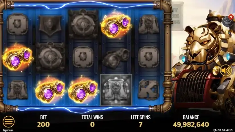Tiger Train slot screenshot 4