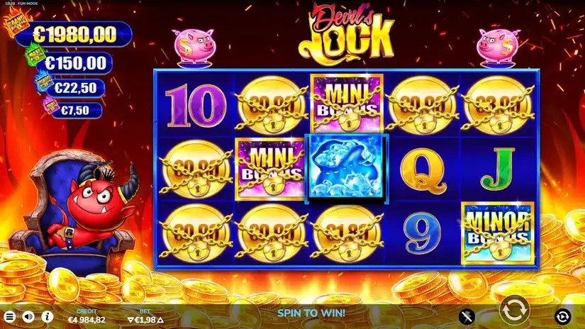 Devil’s Lock slot screenshot 4