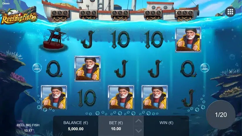 Reel Big Fish slot screenshot 4