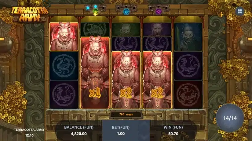 Terracotta Army slot screenshot 6