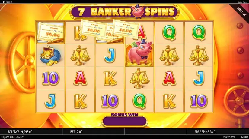 Bankin Bacon slot screenshot 5