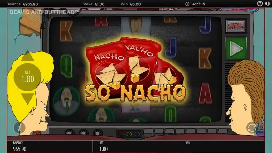 Beavis and Butt-Head slot screenshot 3