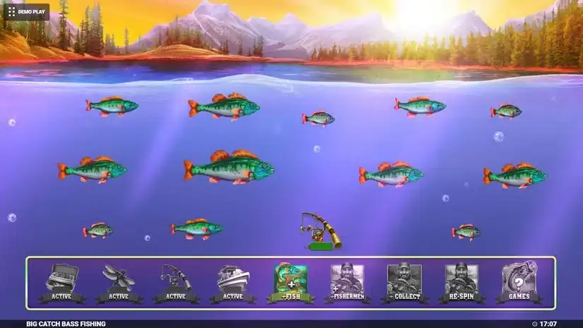 Big Catch Bass Fishing slot screenshot 5