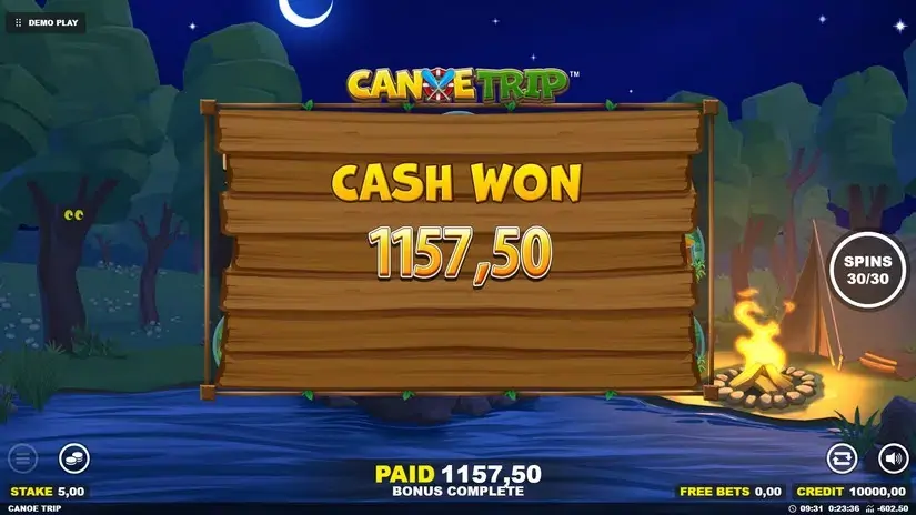 Canoe Trip slot screenshot 10