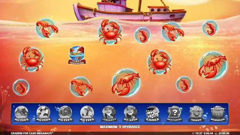 Crabbin’ For Cash Megaways slot screenshot 3