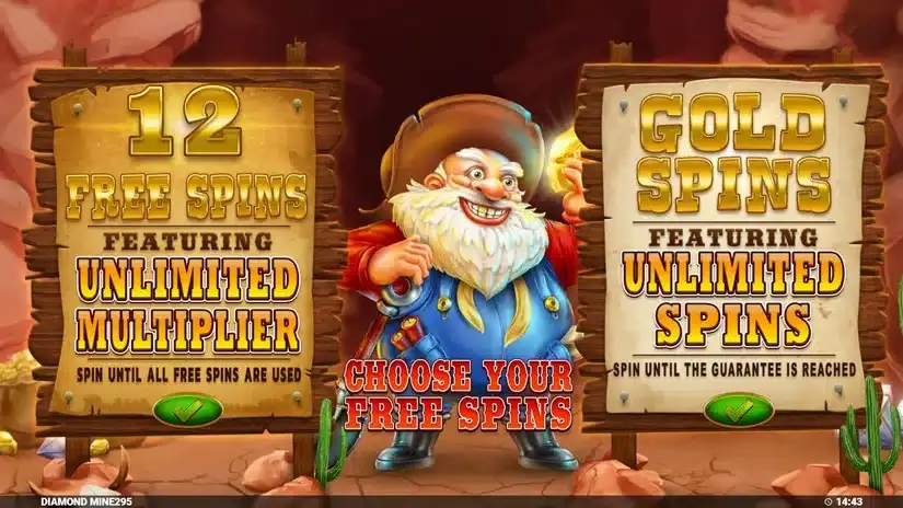 Diamond Mine 2 Megaways slot screenshot 2