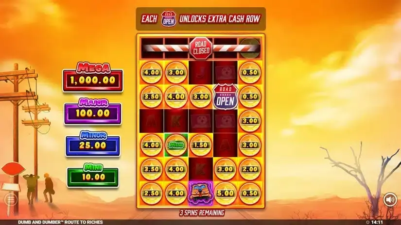 Dumb and Dumber Route to Riches slot screenshot 
