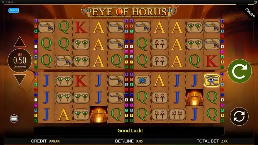 Eye of Horus Power 4 Slots slot screenshot