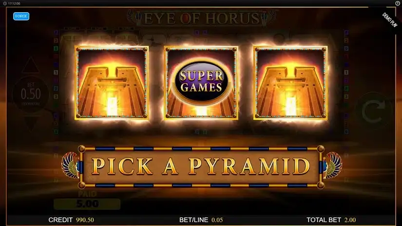 Eye of Horus Power 4 Slots slot screenshot 3