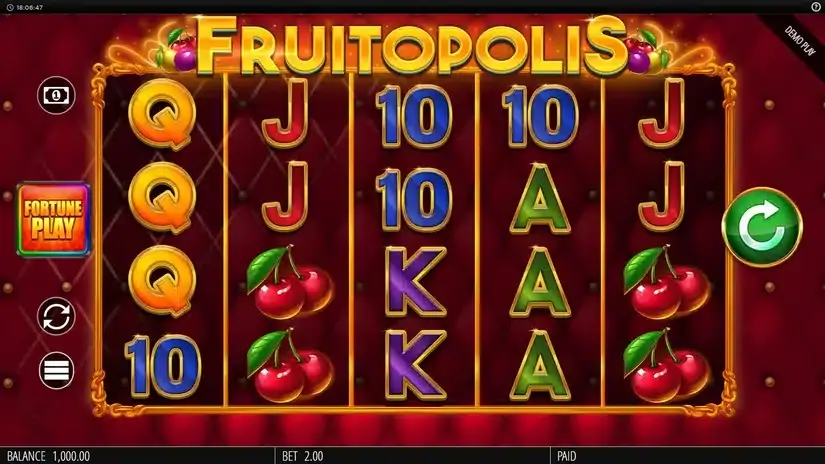 Fruitopolis: Fortune Play slot screenshot