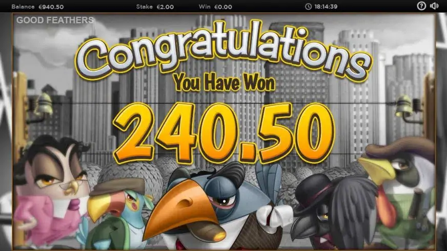 Good Feathers slot screenshot 8
