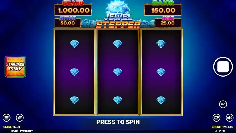 Jewel Stepper slot screenshot 3