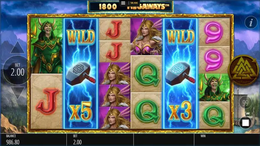 Lightning Strike Megaways slot screenshot 4