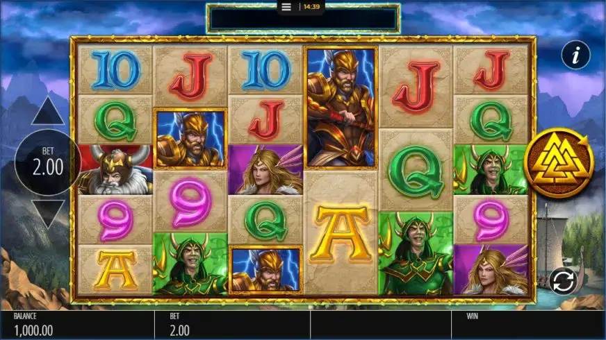 Lightning Strike Megaways slot screenshot 1