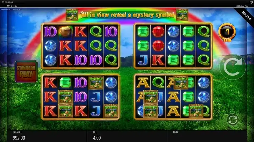 Luck O The Irish Fortune Play slot screenshot 3