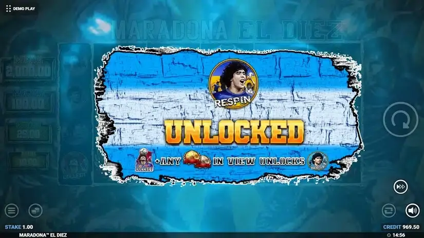Maradona El Diez! slot screenshot 4