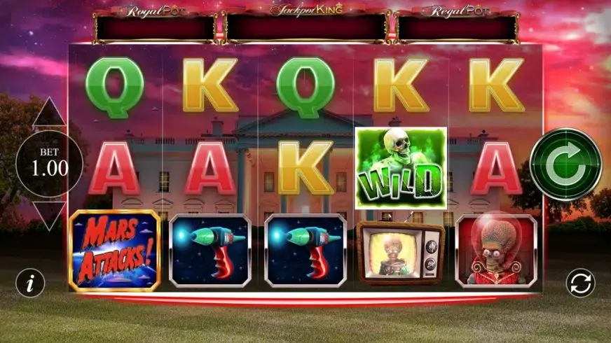 Mars Attacks! slot screenshot 1