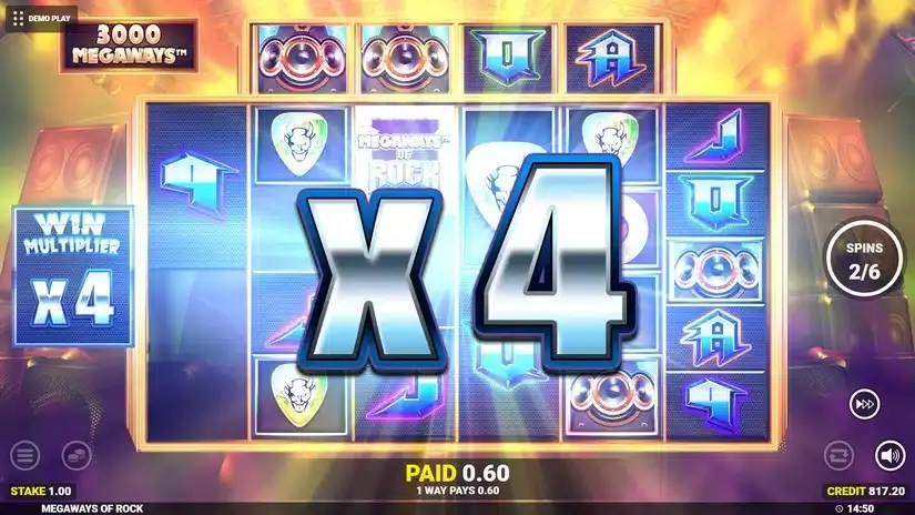Megaways of Rock slot screenshot 4