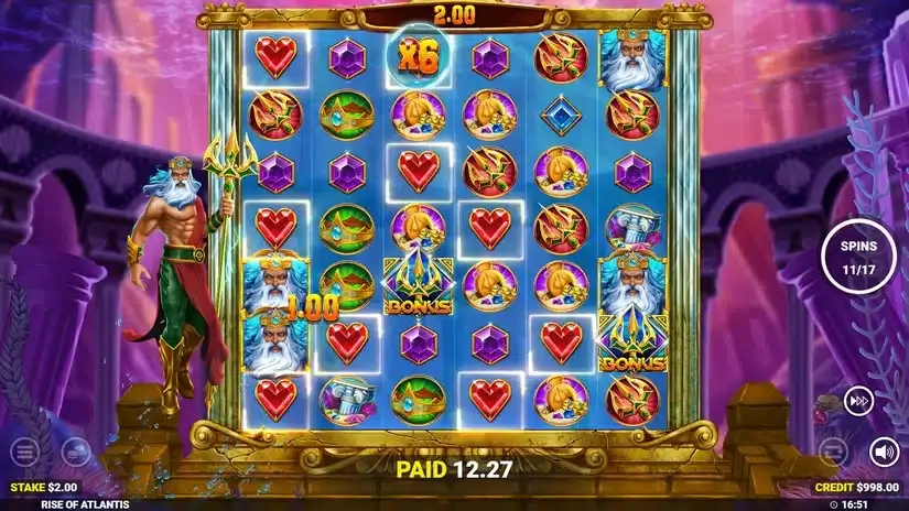 Rise of Atlantis 2 slot screenshot 5
