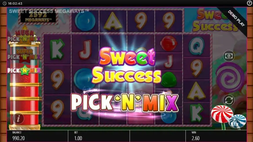 Sweet Success slot screenshot 2