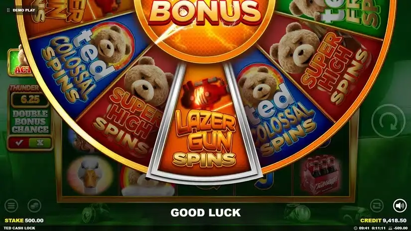 TED Cash Lock slot screenshot 3