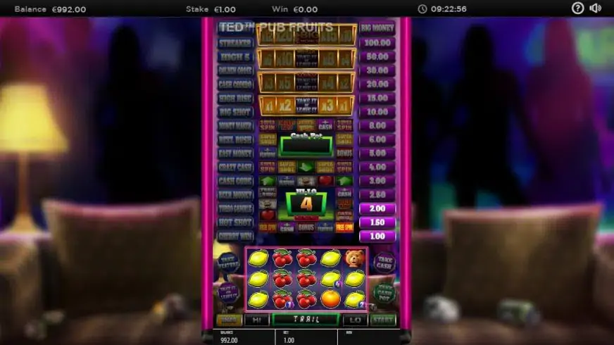 Ted Pub Fruit Series slot screenshot 2