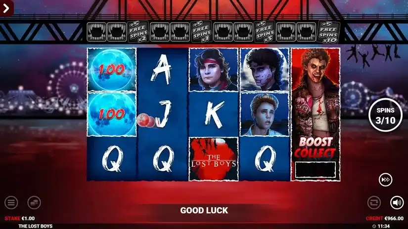 The Lost Boys slot screenshot 5