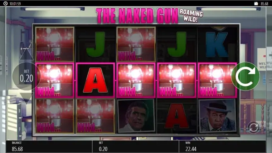 The Naked Gun slot screenshot 3