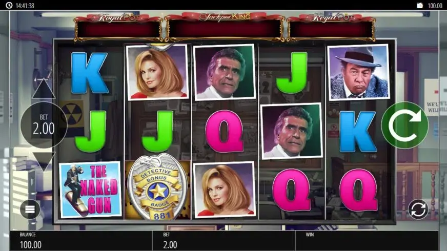 The Naked Gun slot screenshot 1