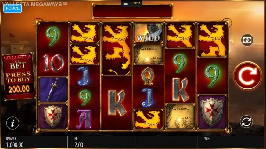 Valletta slot screenshot 1