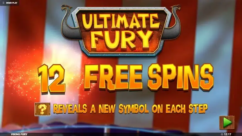 Viking Fury Spinfinity slot screenshot 2