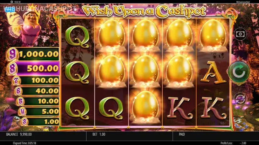 Wish Upon a Cashpot slot screenshot 3
