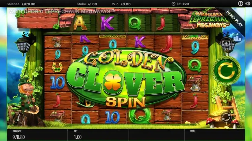 Wish Upon a Leprechaun slot screenshot 3