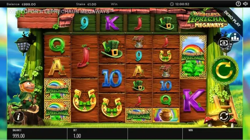 Wish Upon a Leprechaun slot screenshot 1