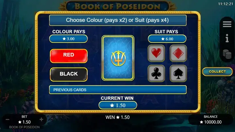 Book of Poseidon slot screenshot 3