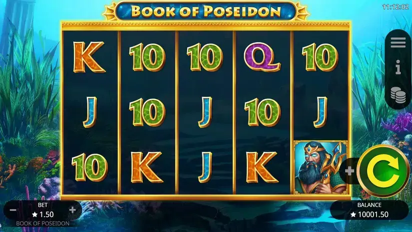Book of Poseidon slot screenshot 1