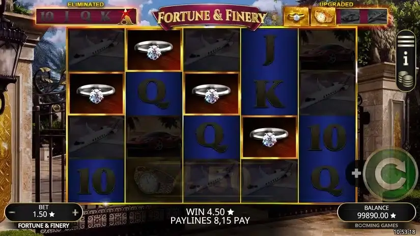 Fortune & Finery slot screenshot 5
