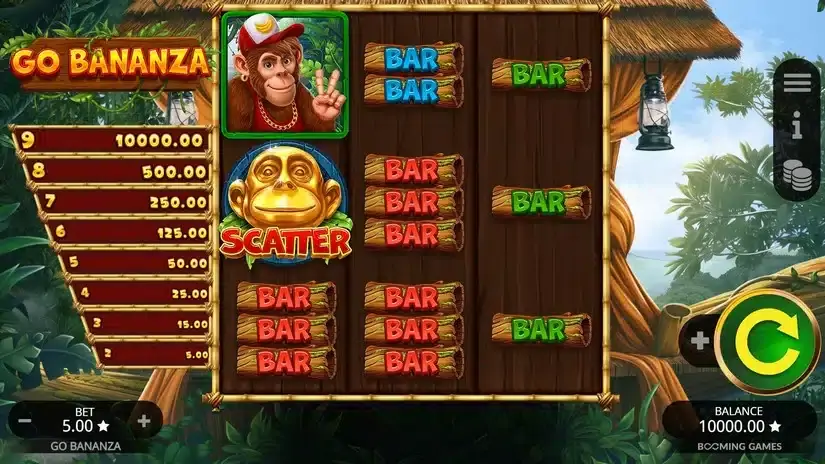 Go Bananza slot screenshot 1
