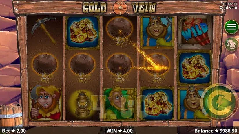 Gold Vein slot screenshot 3