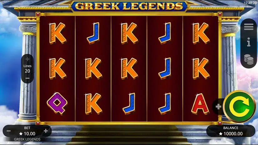 Greek Legends slot screenshot 1