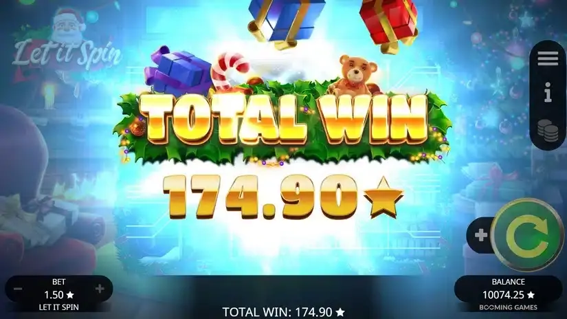 Let it Spin slot screenshot 