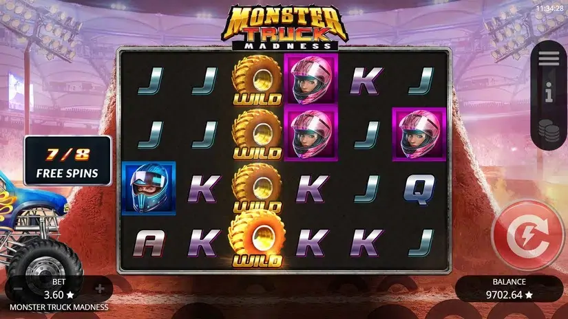 Monster Truck Madness slot screenshot 5