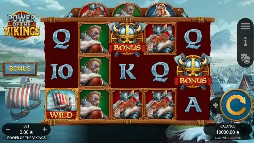 Power of the Vikings slot screenshot 