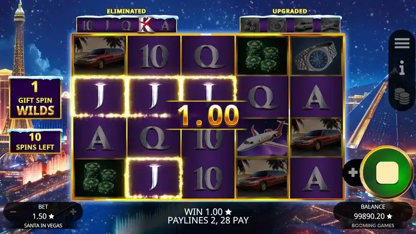 Santa In Vegas slot screenshot 4
