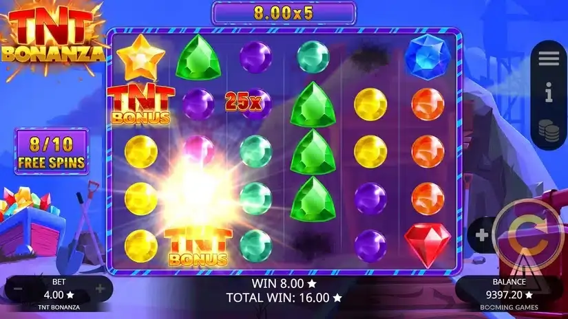 TNT Bonanza slot screenshot 6