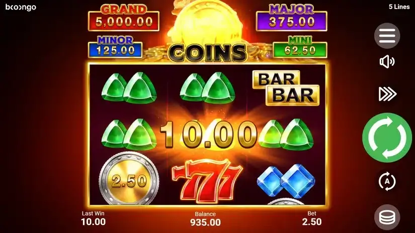 777 Coins slot screenshot 3