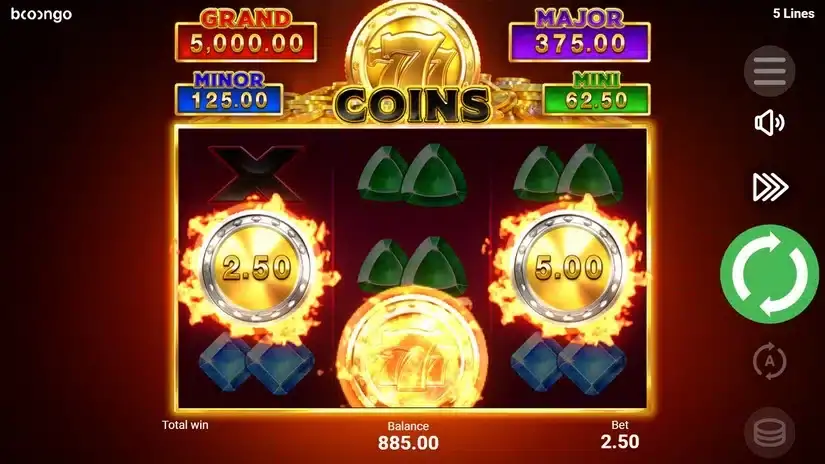 777 Coins slot screenshot 4