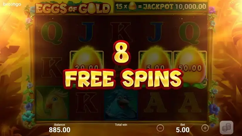 Eggs of Gold slot screenshot 4