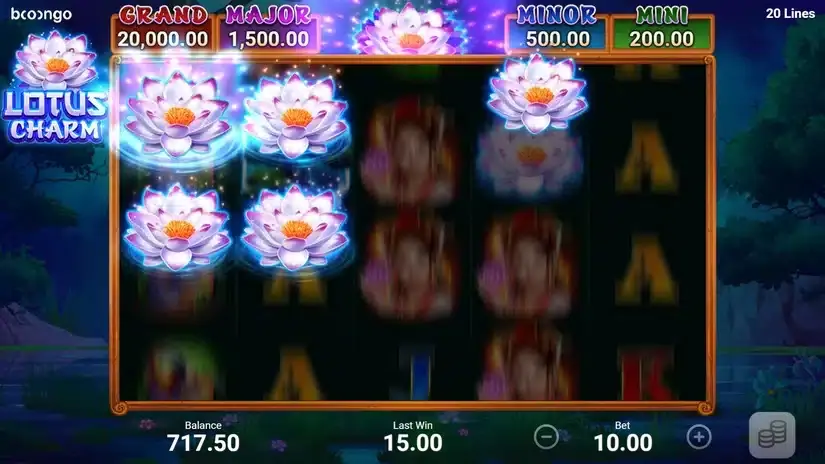 Lotus Charm slot screenshot 2